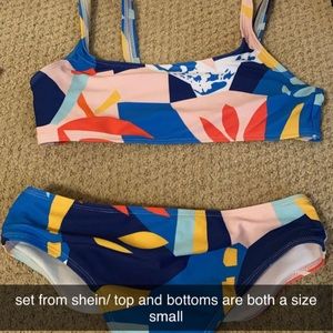 swim set from shein/ size small